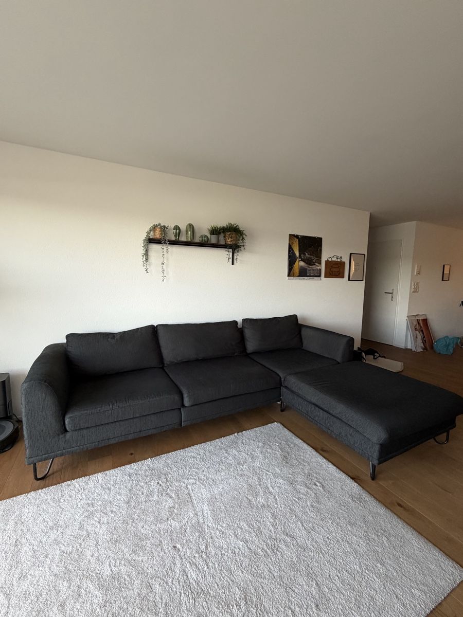 Divani: Gemütliches Ecksofa in Anthrazit - 280 x 190 – Usato da Nottwil venduto da samu1181 2
