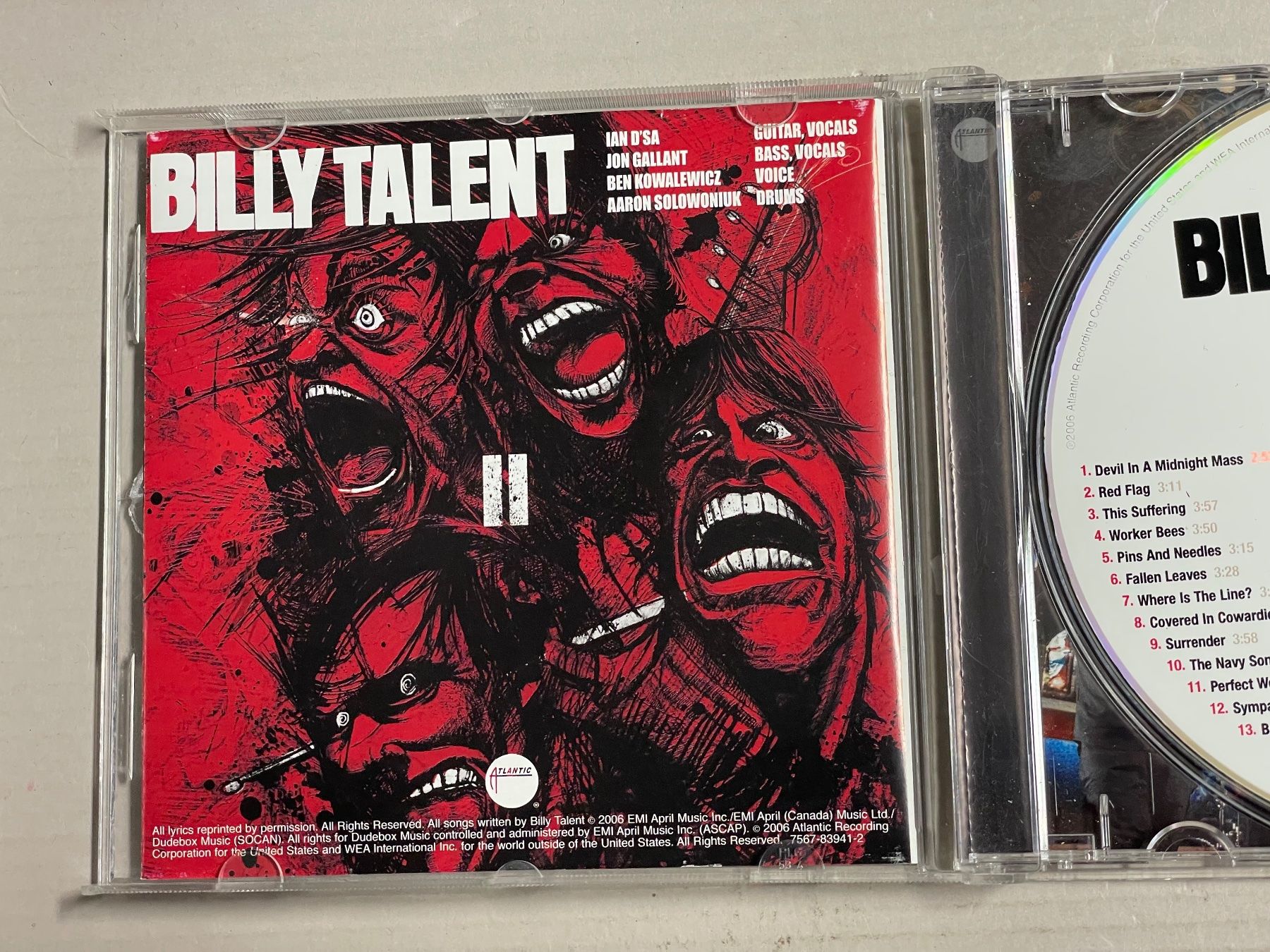 CD: Billy Talent II – Usato da Muri b. Bern venduto da AdidasCollector 3
