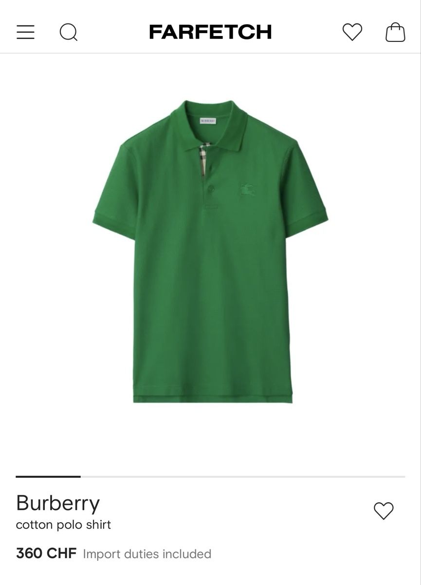 Burberry Magliette Polo: Burberry Poloshirt G L – Usato da Maienfeld venduto da tobeyl2020