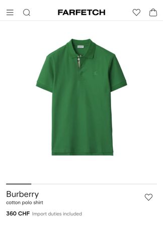 Burberry Poloshirt G L