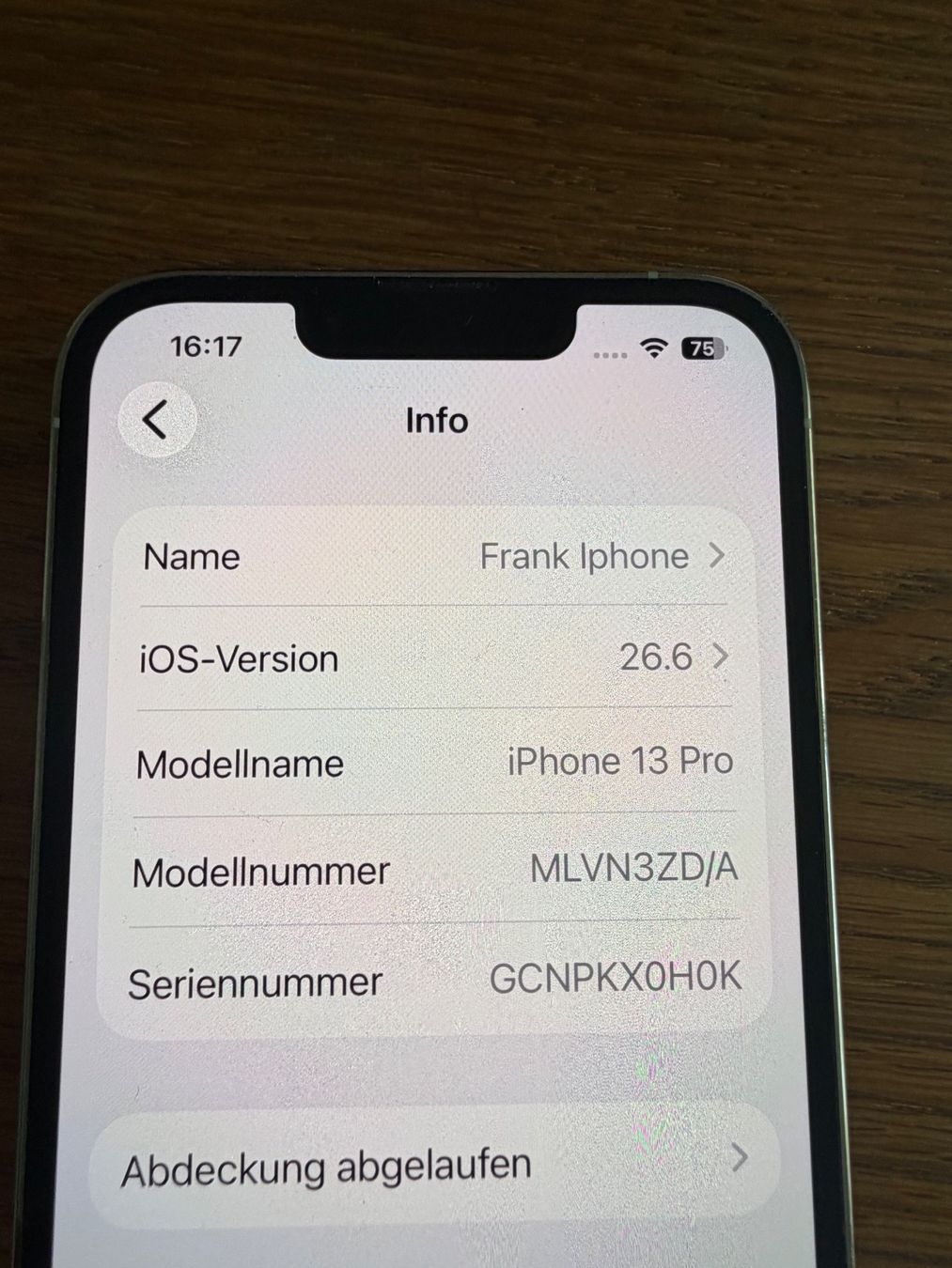 Apple Telefoni cellulari / Smartphones: iPhone 13 Pro 512 GB inkl. Ladekabel – Usato da Frauenfeld venduto da Flomarket 2