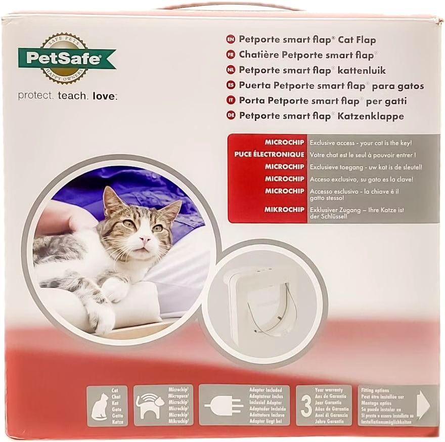 Katzenklappen: PetSafe Smart Flap Mikrochip-Katzenklappe – Gebraucht aus Fischbach-Göslikon von pat_725p 5