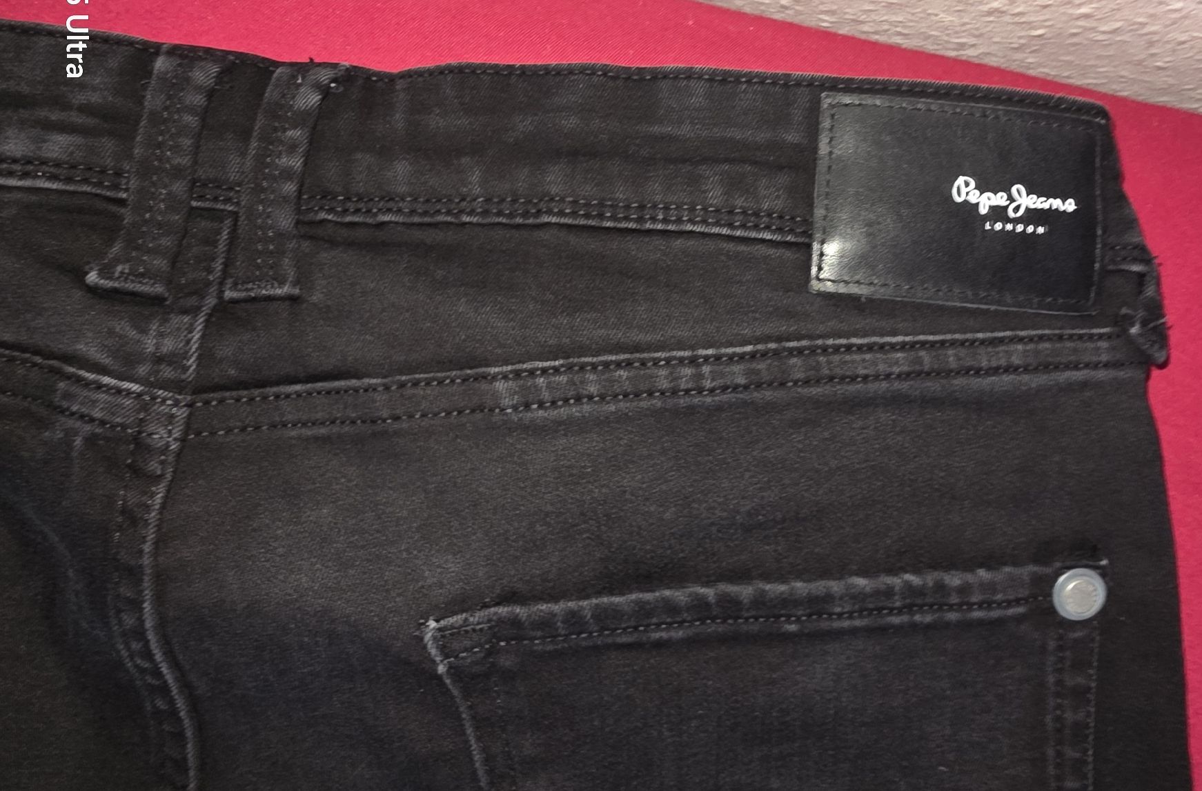 Jeans: Jeans Pepe Jeans, noir, taille 36/32 – Usato da Genève venduto da Kamajan 2