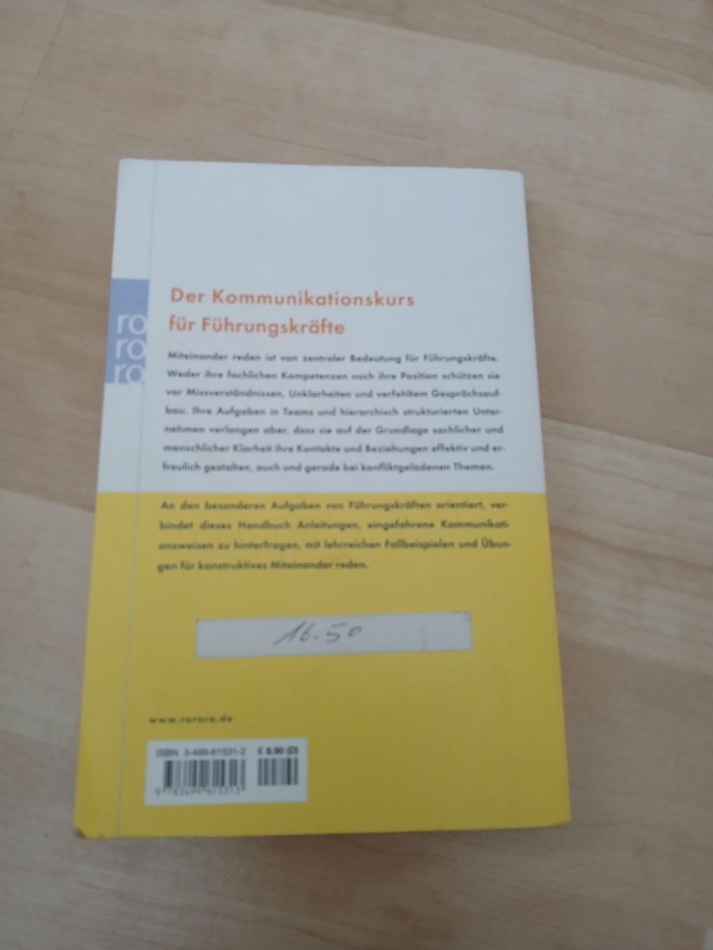 Libri: "Miteinander Reden" Schulz von Thun – Usato da Zürich venduto da Ransomware 1