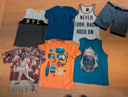 7 Teile Teenager Kleiderpaket Gr 170-176 Oberteile Hose