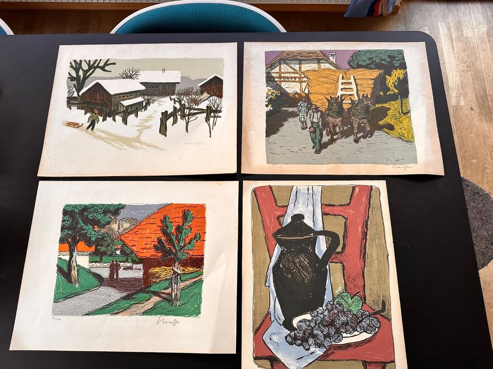 4 Lithos Fred Stauffer/Ruth Stauffer (Gebraucht) in Zollikofen für CHF ...