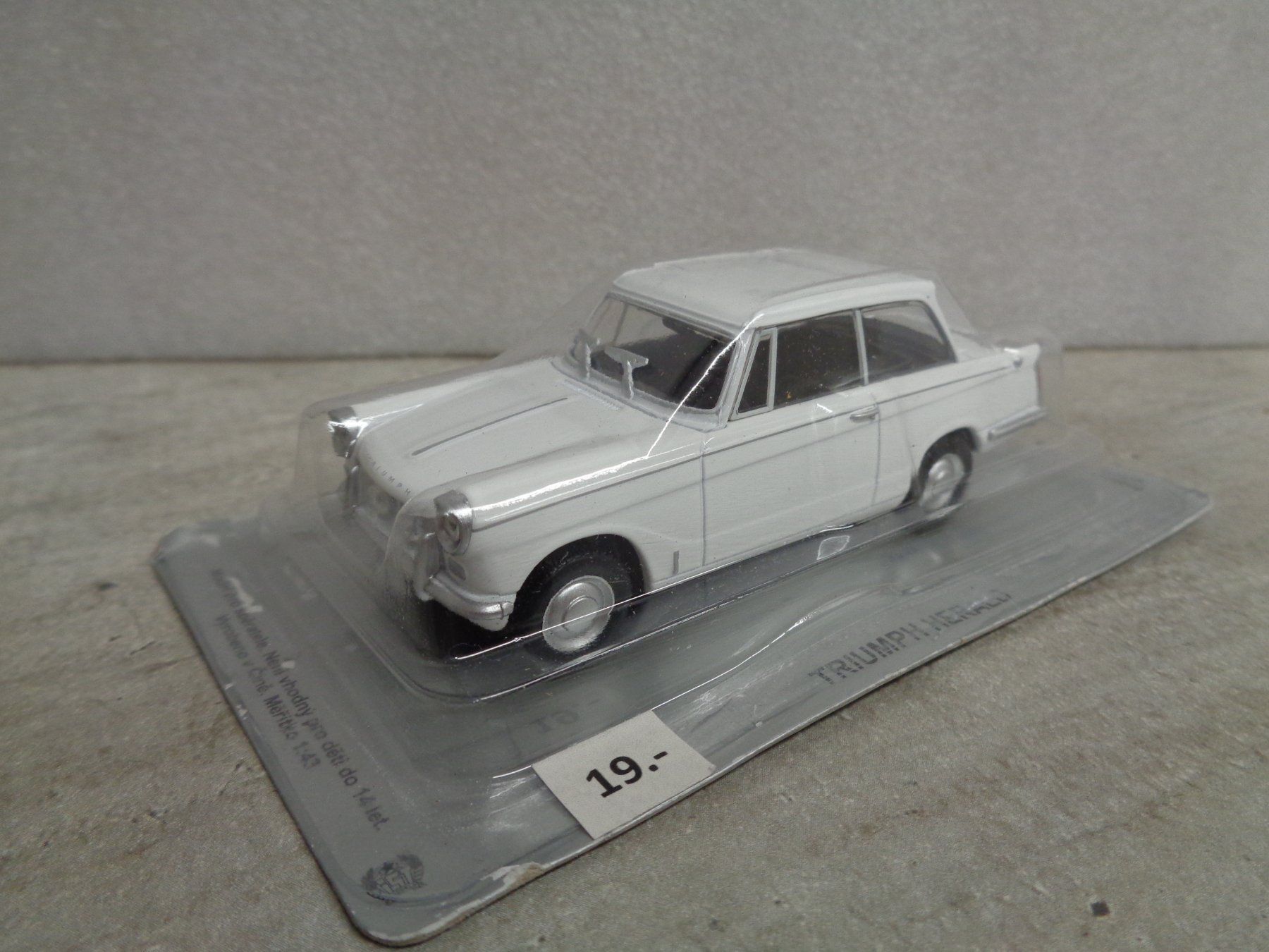 Triumph Modellini d'auto: Ist 1:43 Triumph Herald – Nuovo e nell'imballaggio originale da Reconvilier venduto da rallycar
