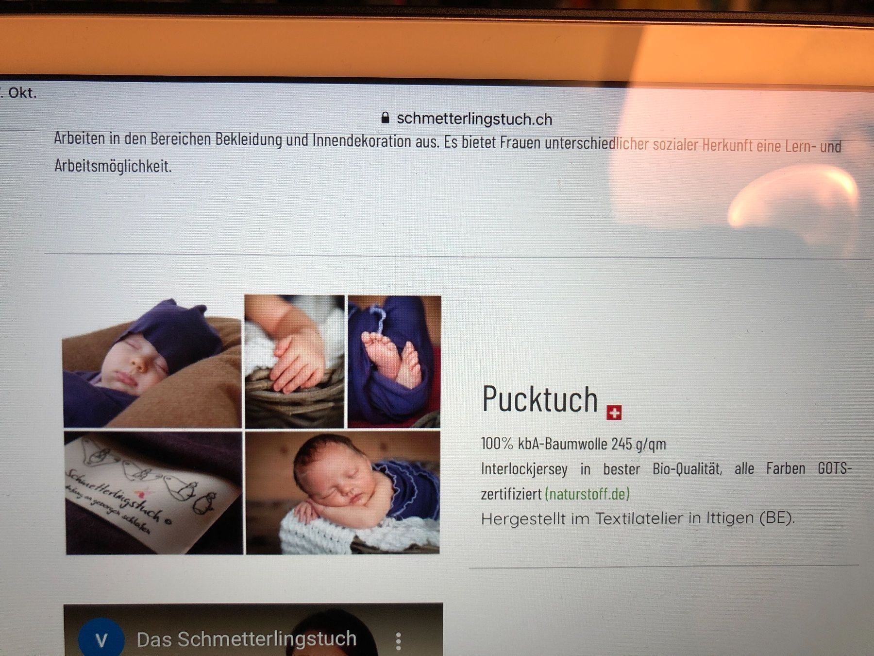 Coperte: Original  Schmetterlings Pucktuch – Nuovo (secondo la descrizione) da Obergerlafingen venduto da cabo4 2