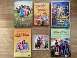 5 BÜCHER PLUS CD VON BIBI UND TINA ZU EINEM PREIS!!!!