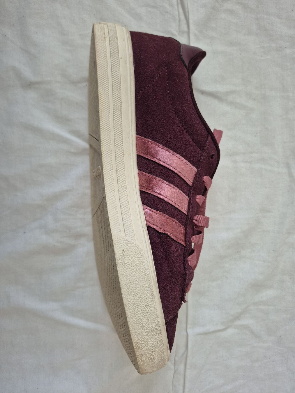 Adidas Damenschuhe: Baskets Adidas Campus bordeaux/rose – Gebraucht aus Meyrin von kka_b6jn 3