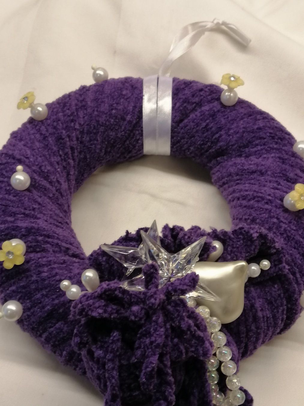 Lana: Kranz, Chenillewolle,Hand Made CH – Nuovo e nell'imballaggio originale da Rheinfelden venduto da Cleopatra2000