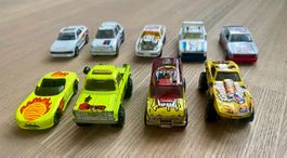 MATCHBOX & HOT WHEELS Sammlung, 9 Stk. Autos, RARITÄT
