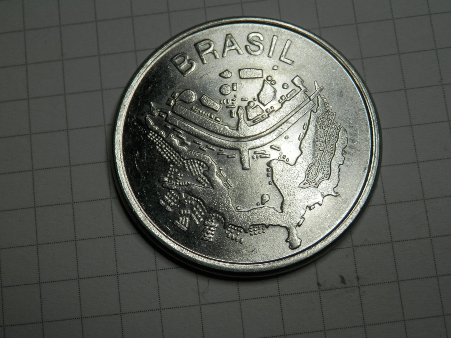 Tutti le monete: Brasilien  50 Cruzeiros, 1981 – Usato da Weiach venduto da weiach81