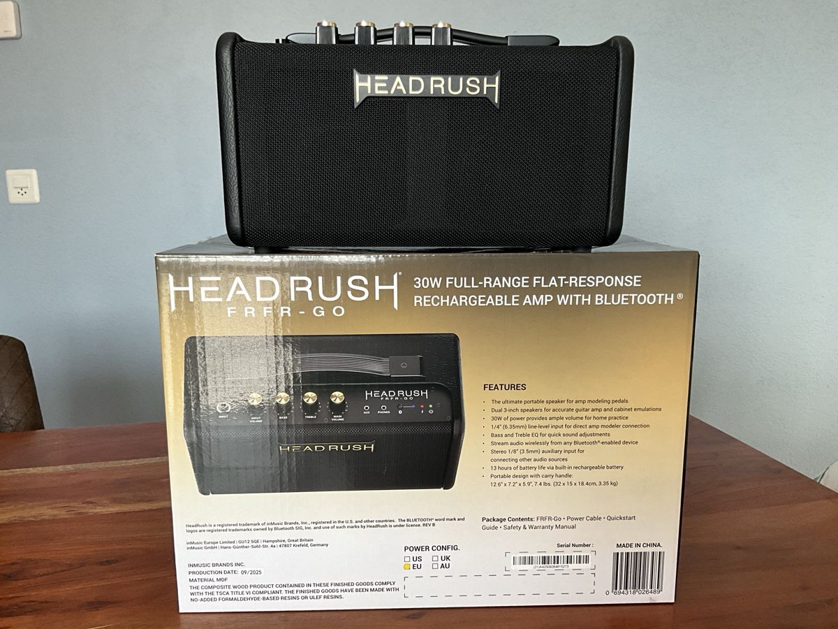 Amplificatori: HEADRUSH FRFR-GO 30W Rechargeable Amp Bluetooth Neu – Nuovo e nell'imballaggio originale da Steffisburg venduto da Willy4you 2