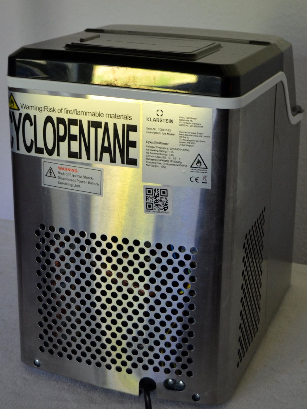 Elettrodomestici da cucina: Klarstein Eiswürfelmaschine / l Machine à glaçons – Usato da Collonges venduto da arashee 5