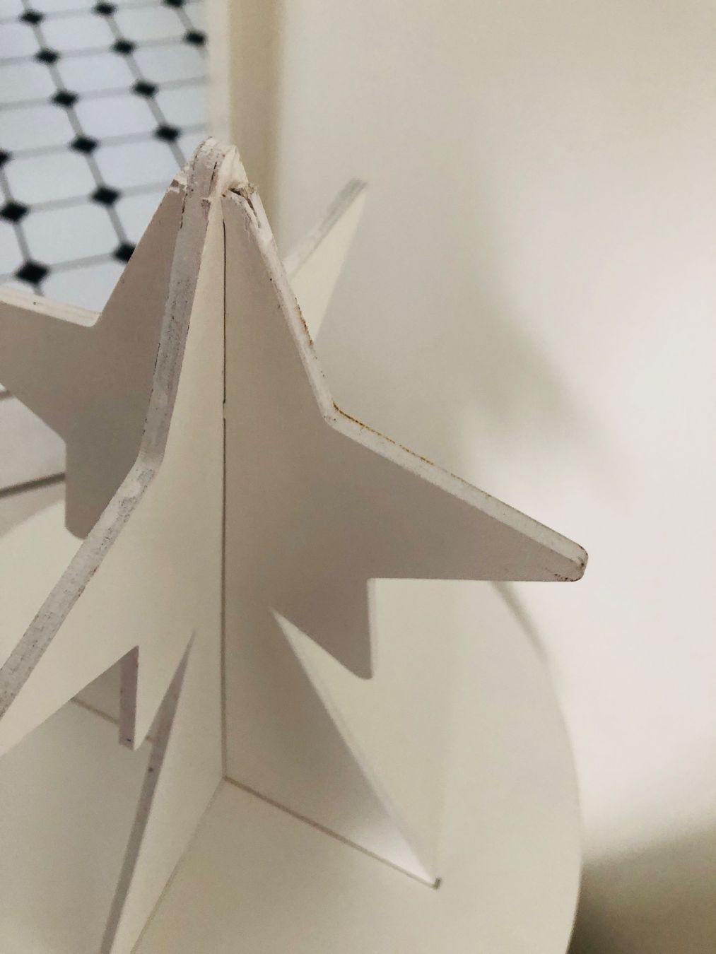 Tutte le decorazioni: Weihnachtsbaum aus Holz, Weiss, 96cm – Usato da Arlesheim venduto da leyRum4.5 5