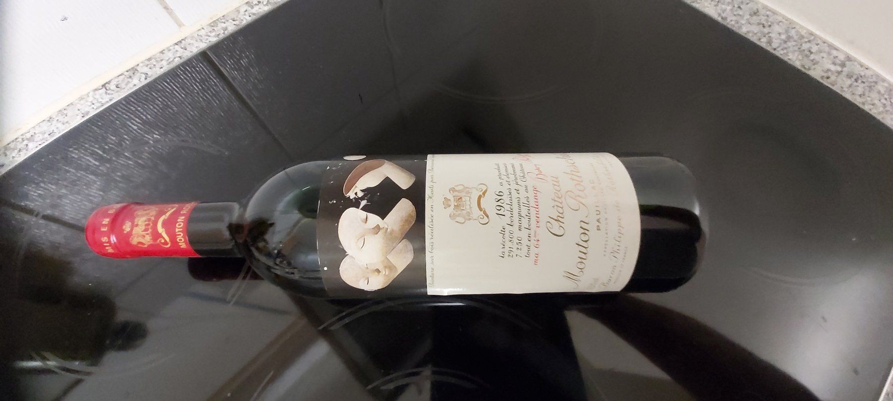 Vino: Chateau Mouton Rothschild 1986 – Nuovo (secondo la descrizione) da Grenchen venduto da poggione 8