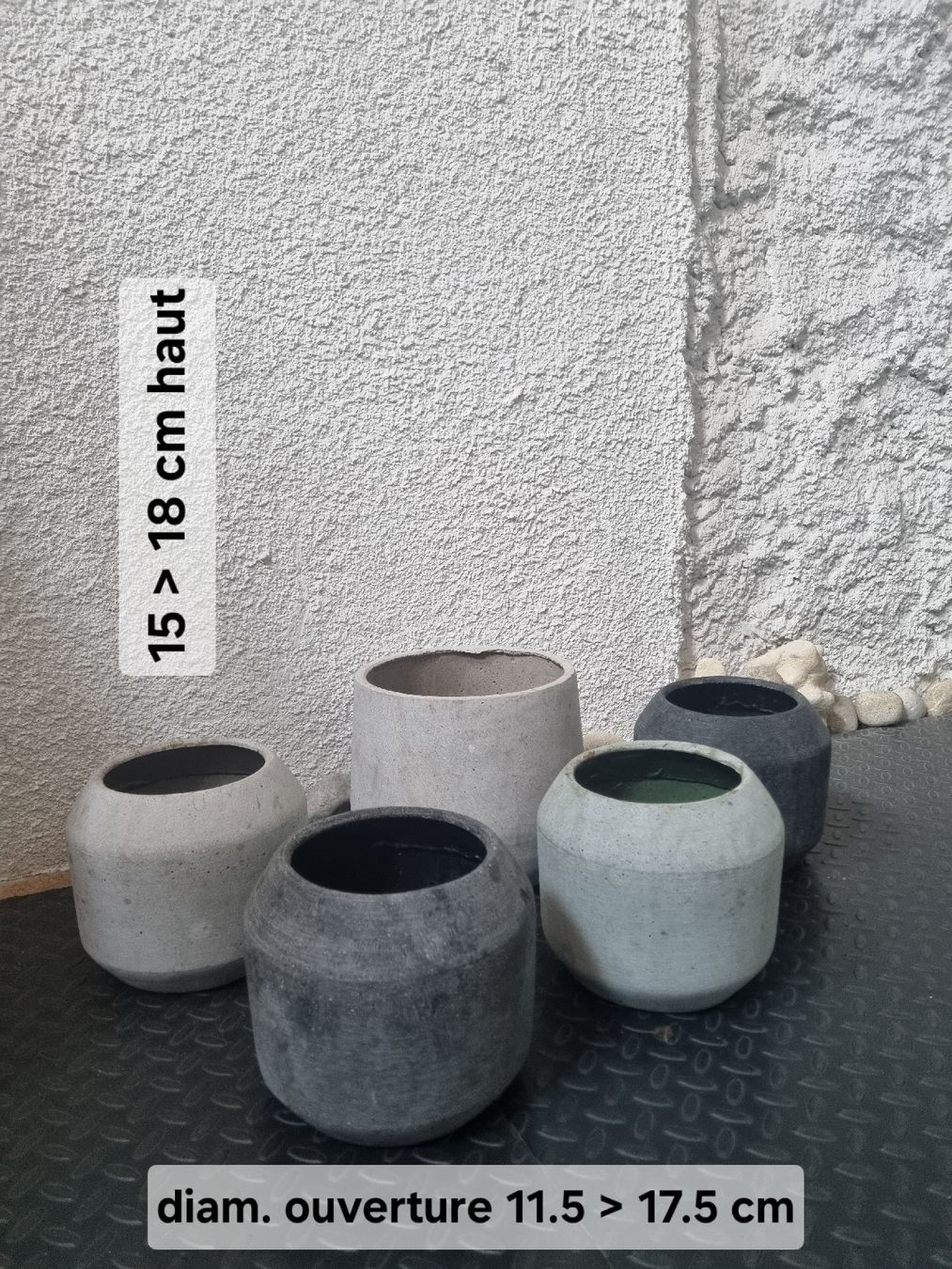 Interio Vasi per fiori: Cache-pots Interio – Usato da vevey venduto da komulainen
