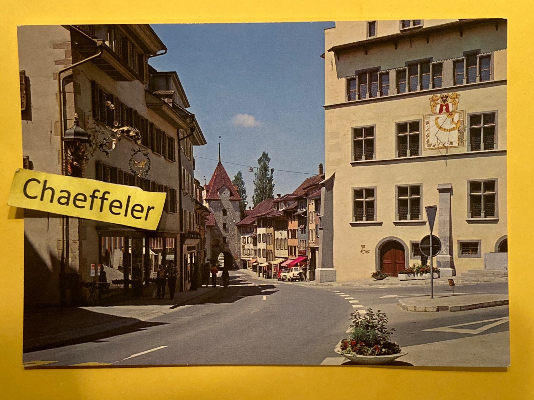 Cartoline postali: 6210 Sursee, Hauptgasse – Usato da Zürich venduto da Chaeffeler