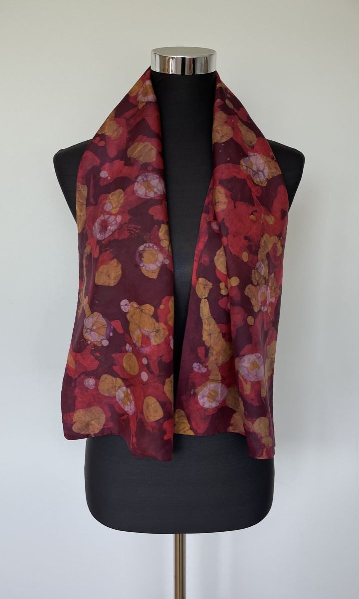 Foulard & Sciarpe: Seidenschal Rottöne - edel – Usato da Grenchen venduto da M_ina 1