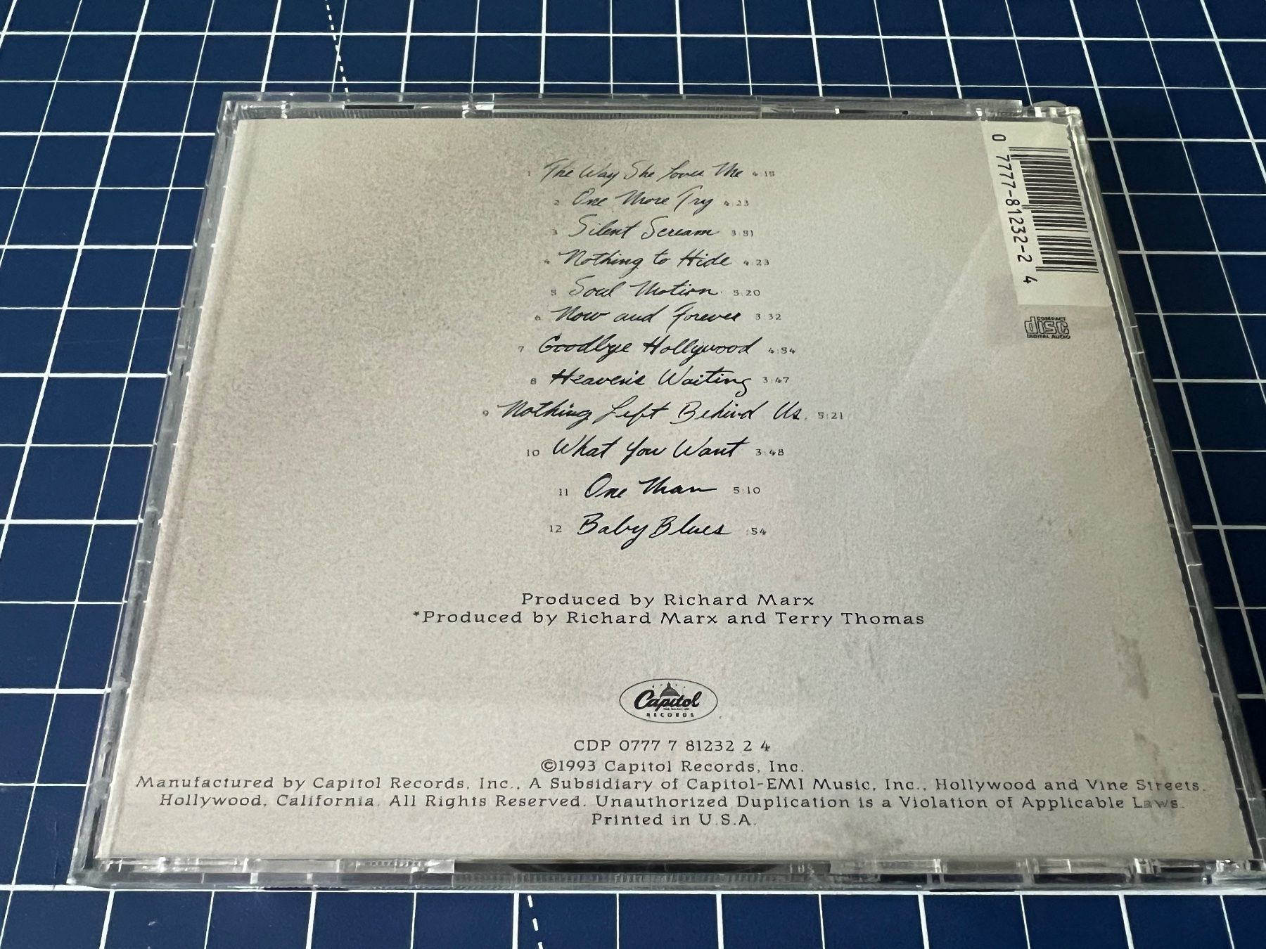 CDs: Richard Marx – Paid Vacation – Gebraucht aus st.gallen von sophiephie 2