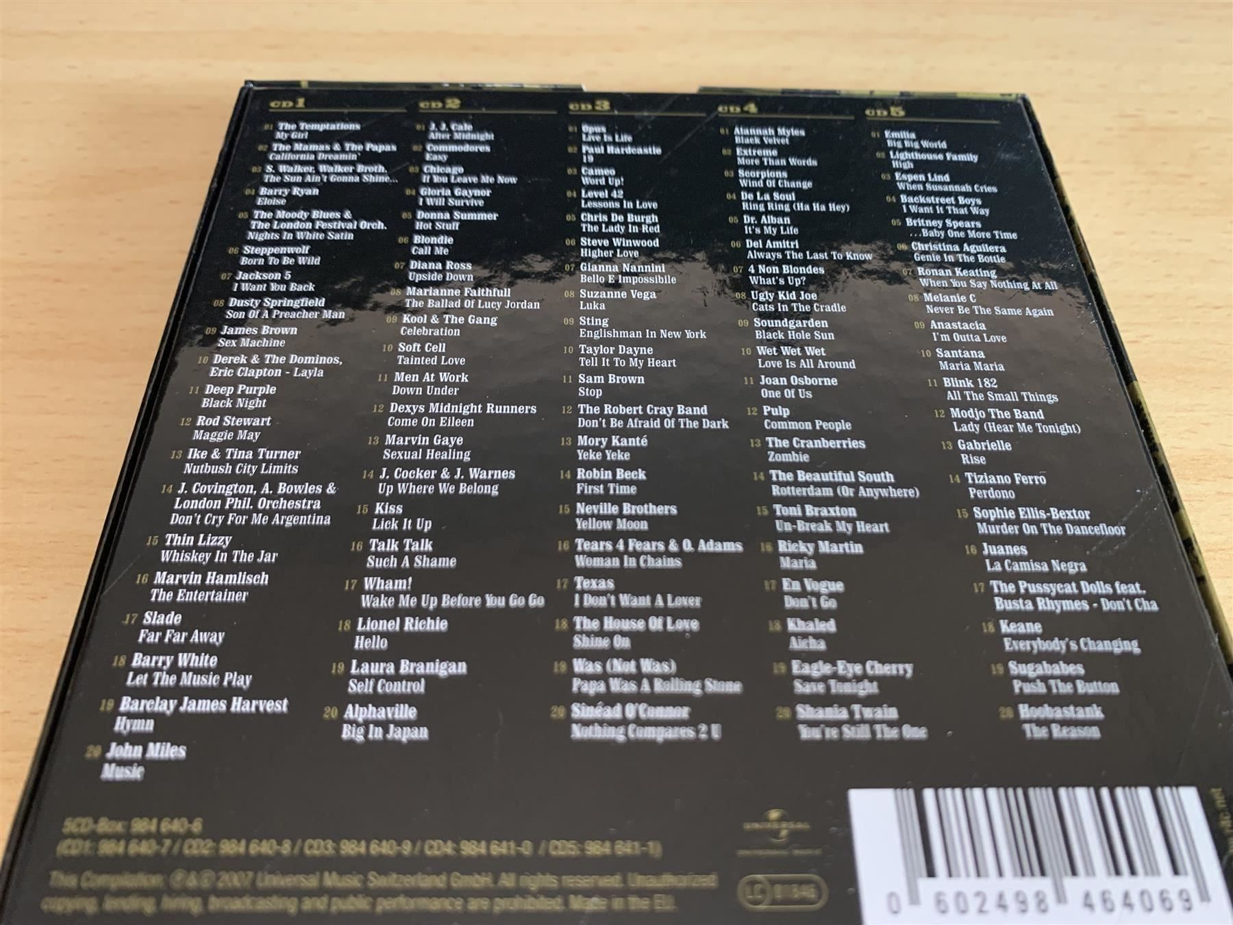 CDs: Various – The 100 Greatest Hits - 5 CD – D'occasion à Rikon im Tösstal par Alpenmutz 1