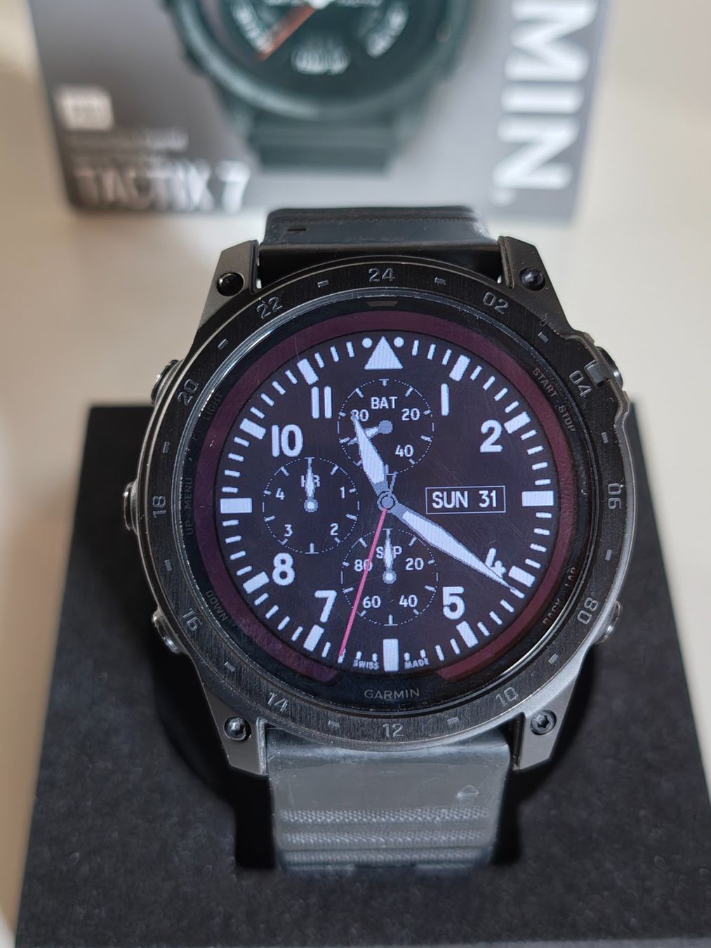 Garmin Smartwatch: GARMIN Tactix 7 Pro Solar MIP Display – Usato da Schaffhausen venduto da Scuderia46 1