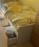Kinderbett Ikea 90x200 mit Lattenrost und Schubladen