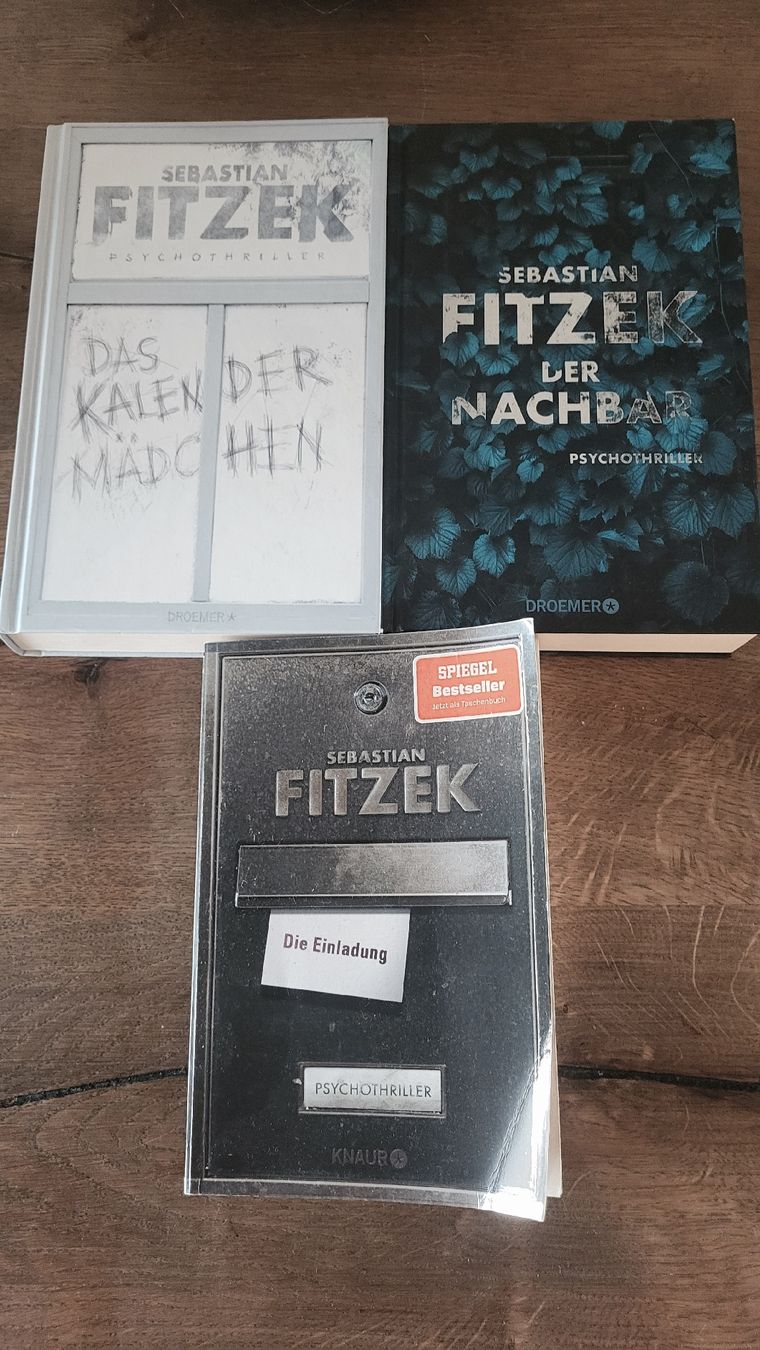 Bücher: 3er Set Sebastian Fitzek  – Gebraucht aus zürich von wuscheli0102