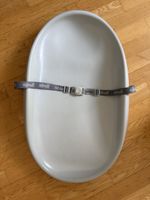 Bumbo Wickeltisch Auflage grau mit Gurten guter Zustand