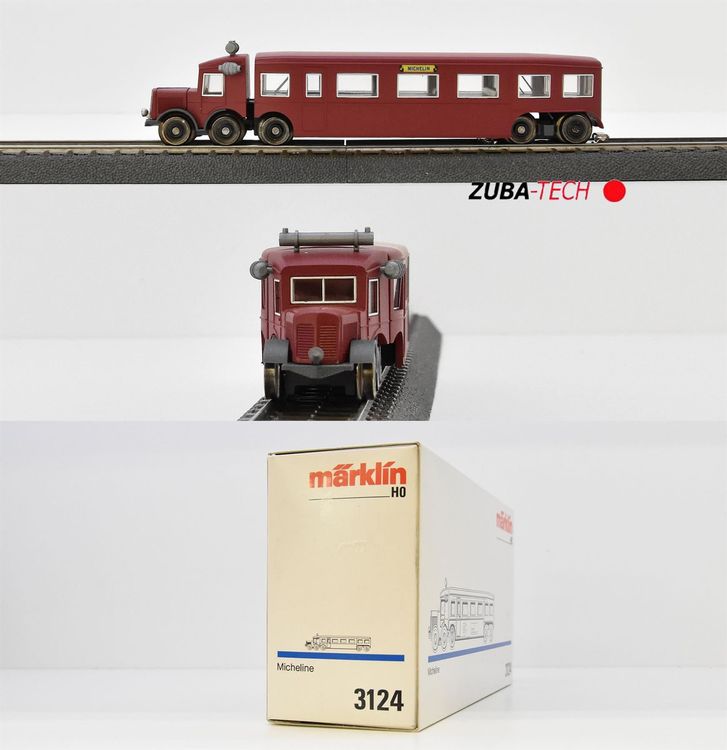 Märklin 3124 Micheline H0 - Analogique 3 Rails - Neuve Sous Boîte - Édition Limitée