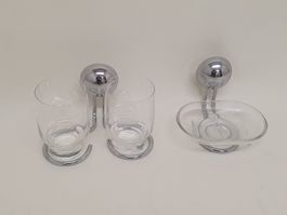 Doppelglashalter & Seifenschalenhalter für Bad - Schnäppchen