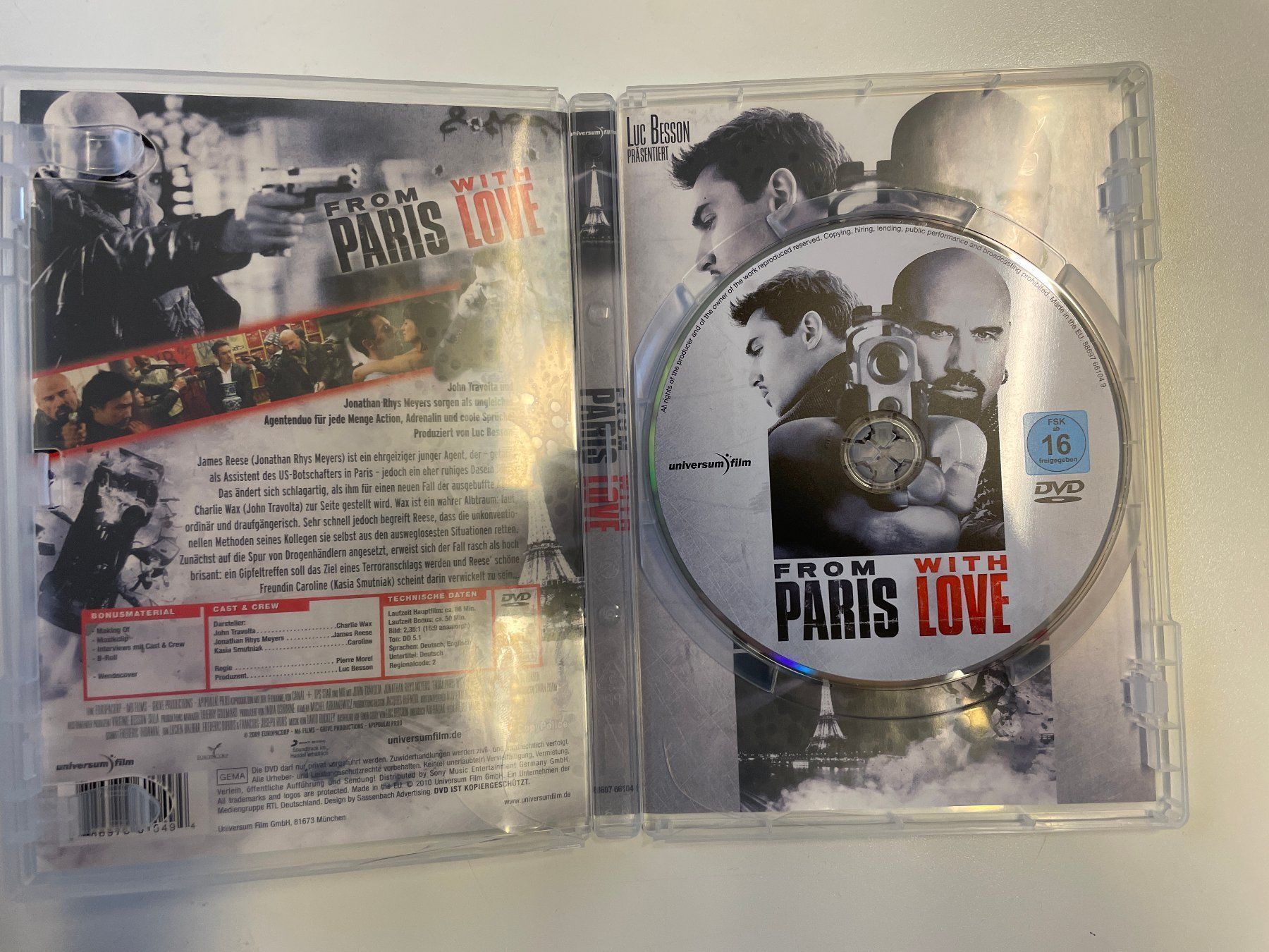 Tutti i DVDs: DVD From Paris With Love – Usato da Affeltrangen venduto da Mowgli_123 1
