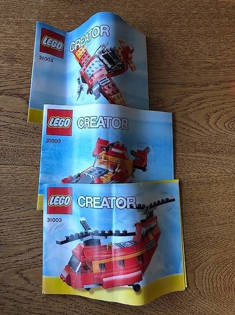Lego Giocattoli: Lego Creator 31003 / Hubschrauber / Boot / Flugzeug – Usato da Meggen venduto da heyleg1 2