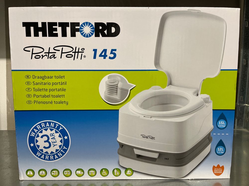 Tragbare Camping Toilette Klappbar - Toilettenstuhl Für Outdoor & Reisen