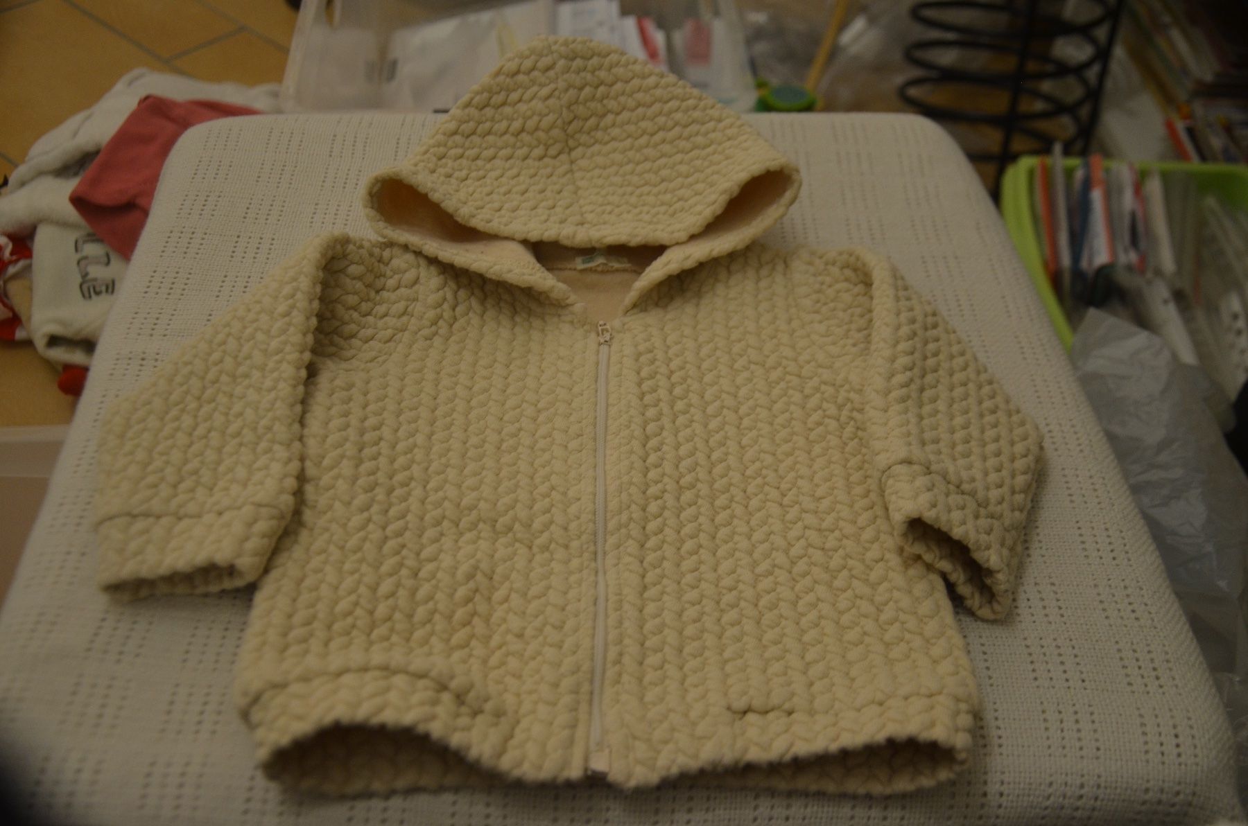 Giacche & Cappotti: TAILLE 68 - 2 VESTES - BEIGE IST BENETTON – Usato da Chiasso venduto da Dolly015 2