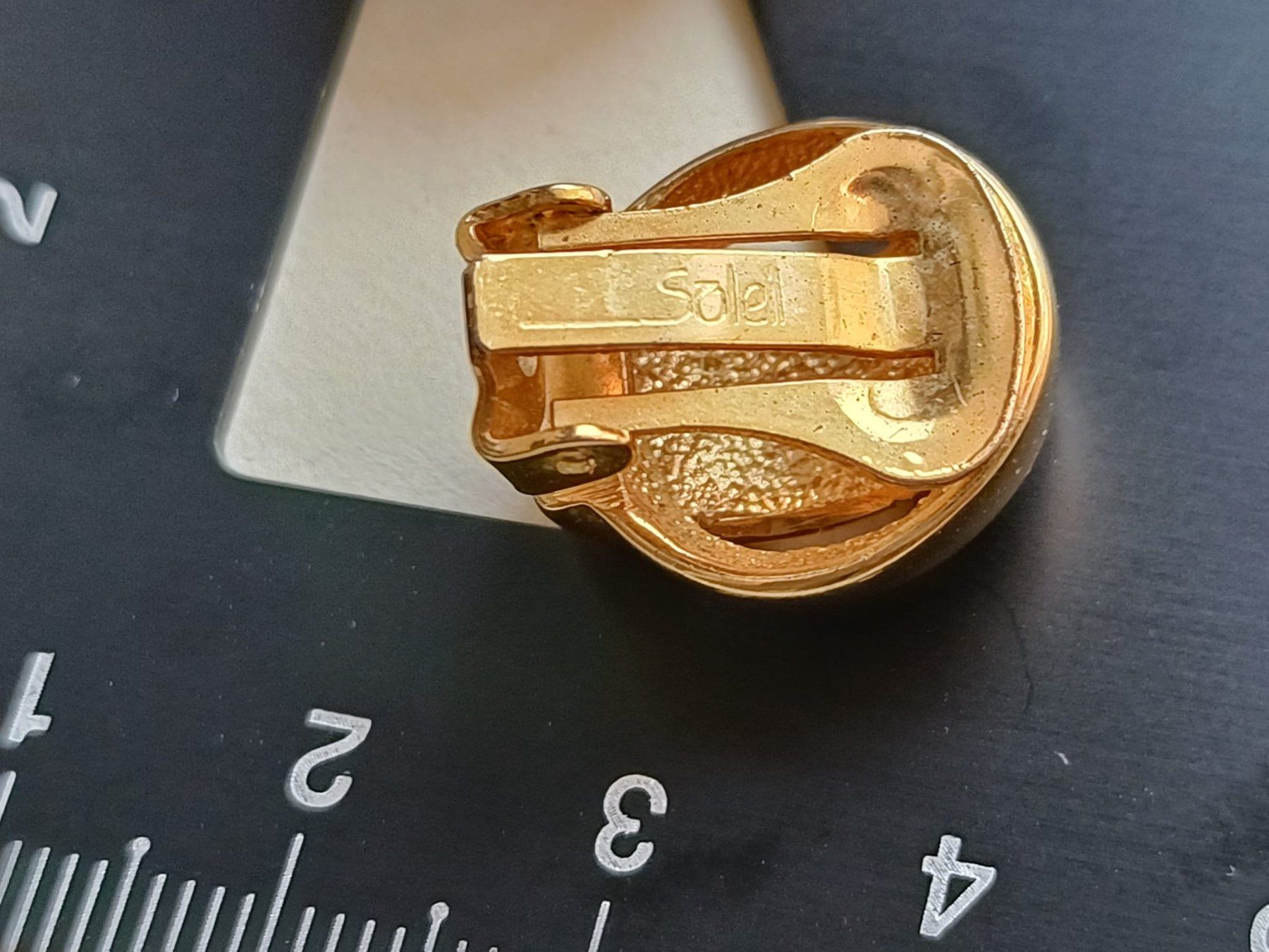Ohrringe & -stecker: Ohrclips von "SOLEIL" – vergoldet – Gebraucht aus Bern von Nata_li 9