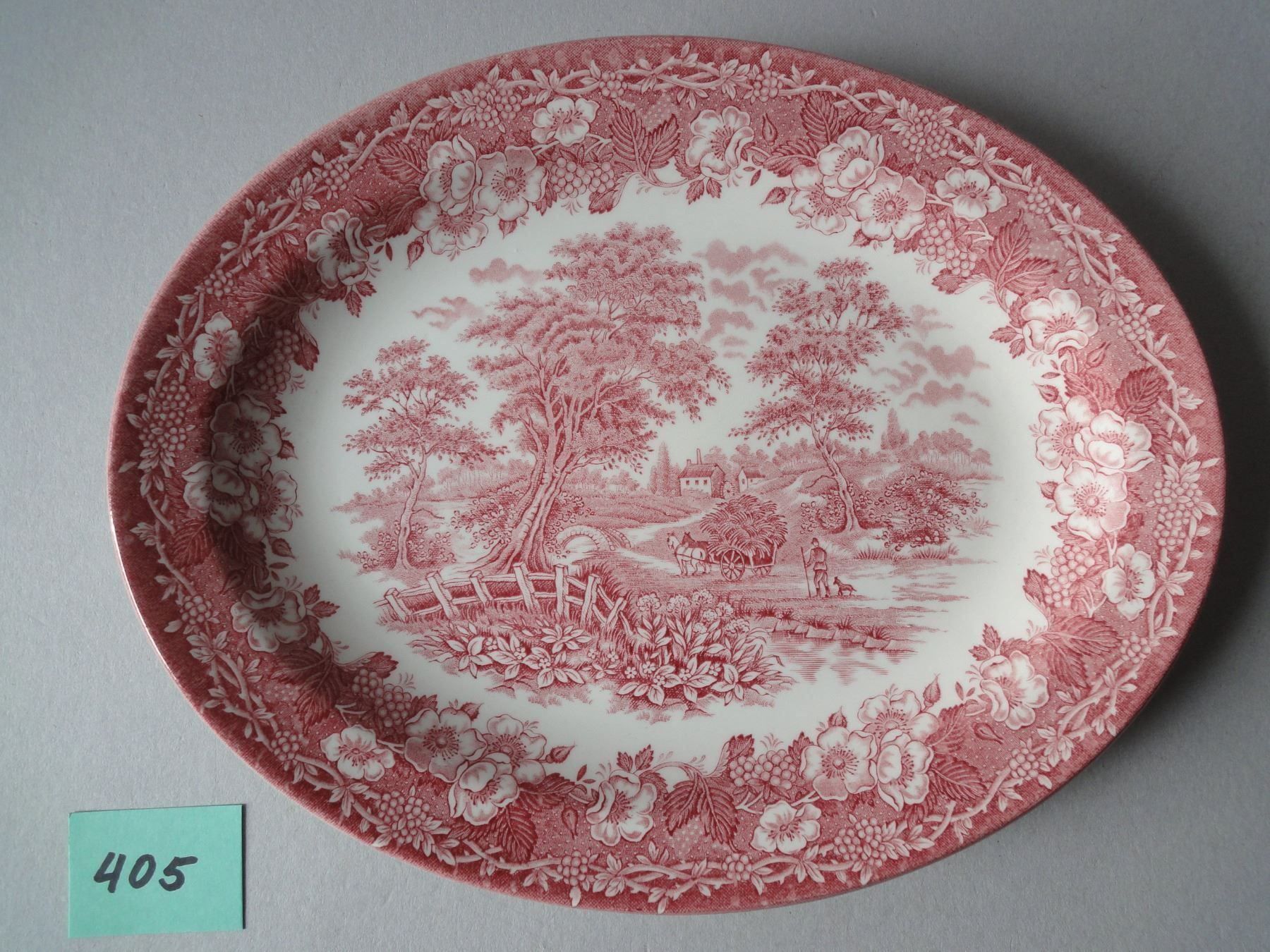 Servierplatten: Vorlegeplatte - Ironstone England – Gebraucht aus Chur von omonia