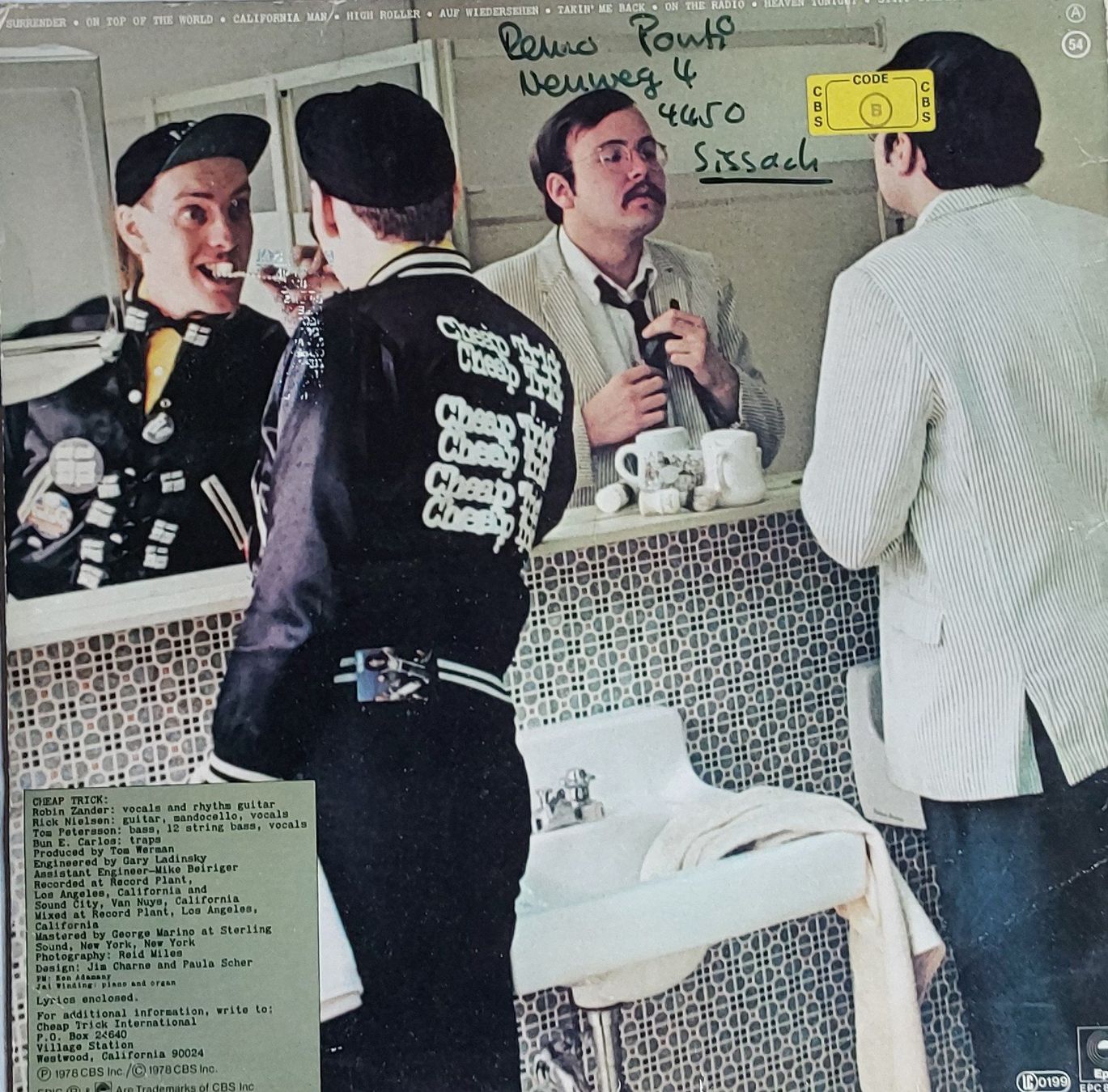 Schallplatten: Vinyl LP  - Cheap Trick - 78 - VG+ – Gebraucht aus Villeret von Fil11 1