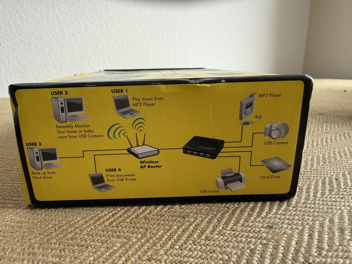 Hub & Switch: Maxxtro Gigabit USB Server 4-Port  – Usato da Konolfingen venduto da petzipetz 1
