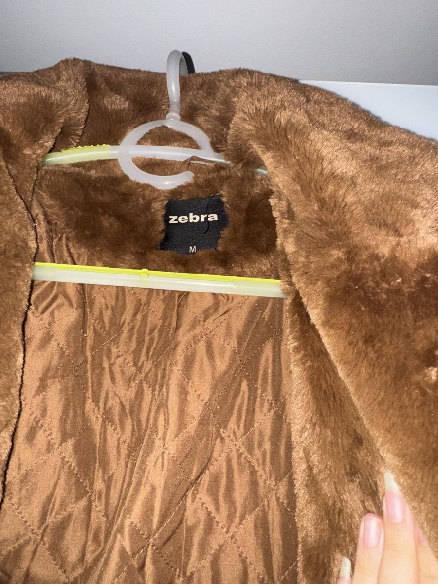 Zebra Cappotti: Warmer Winter Damen Mantel Teddyfell Gr. M – Usato da Pfäffikon ZH venduto da Tetu.33 1