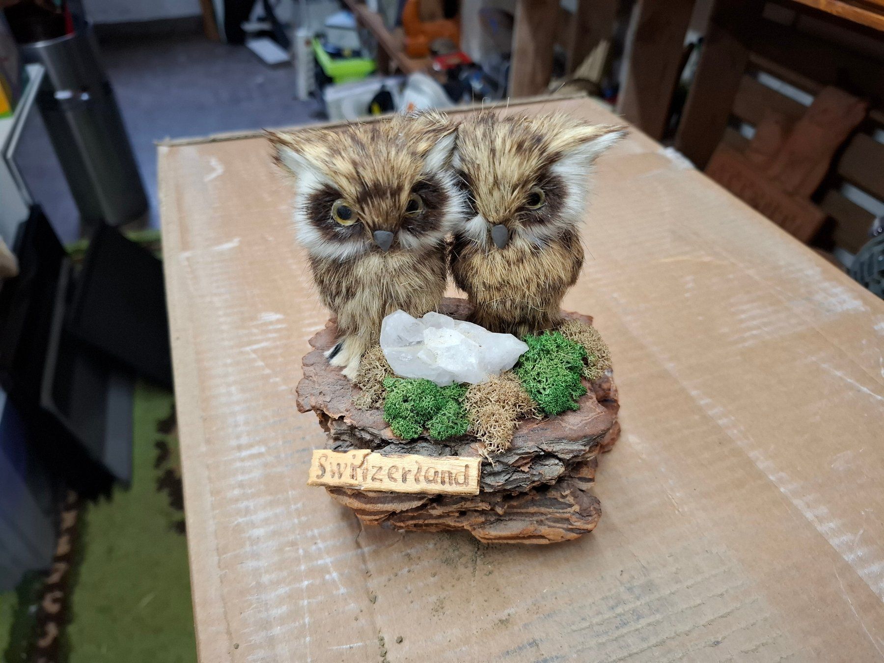 Tutte le decorazioni: Süsse Eulen Deko - Switzerland Souvenir – Usato da Schönholzerswilen venduto da clyde123