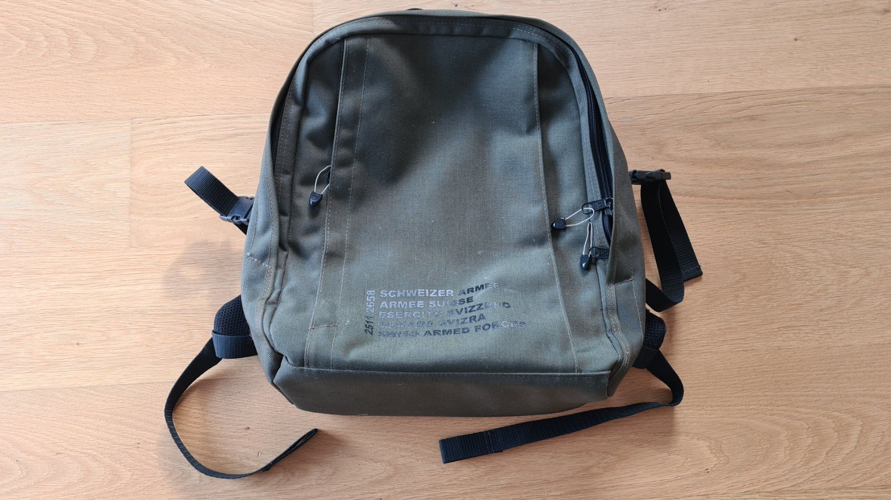 Schweizer Armee Zaini: Rucksack 04 Schweizer Armee Militär – Usato da Winterthur venduto da stufaphi 1