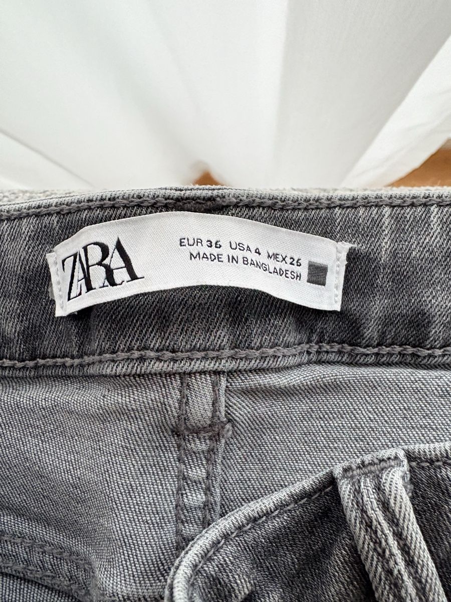 Zara Jeans: Zara Jeans Grau, Top Zustand, Grösse 36 – Gebraucht aus Münchenstein von Miresolese 2