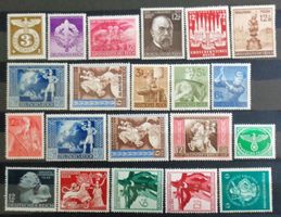 DEUTSCHES REICH: Ein Lot Postfrische ** aus 1942–1945
