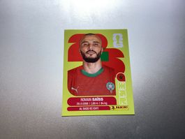 Panini Sticker Romain Saiss Marokko FIFA WM 2026 neu