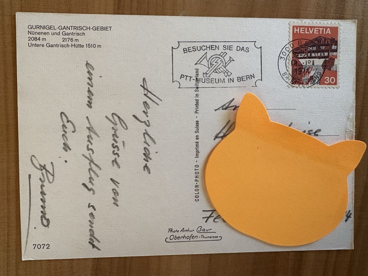 Cartoline postali: AK von Gurninel Gantrisch – Usato da Rümlang venduto da Kartenpost1 1