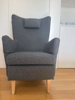 Wing Chair - Dark Grey