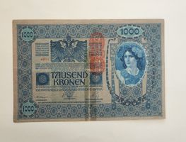 Banknote 1000 Kronen Oesterreich-Ungarn 1902