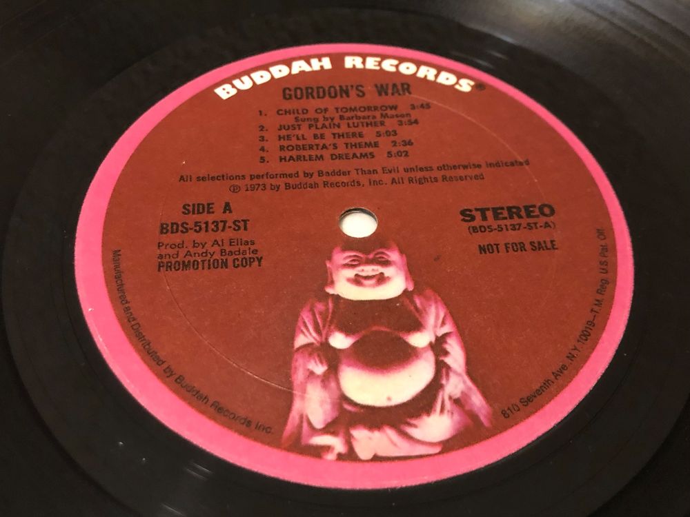 GORDON'S WAR SOUNDTRACK BLAXPLOITATION LP ORIG USA 1973 FUNK | Comprare ...